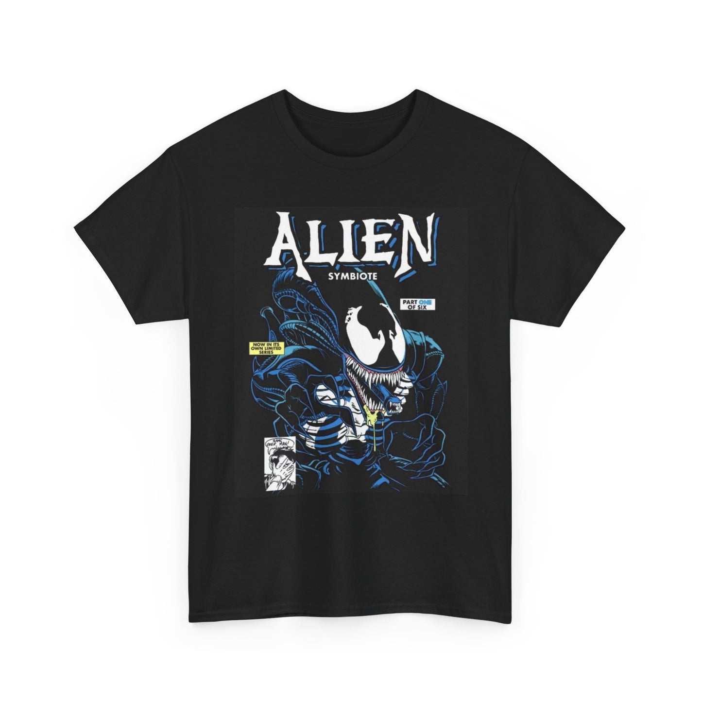 Alien Graphic T Shirt Vintage Movie Cartoon Retro Unisex Heavy Cotton Tee
