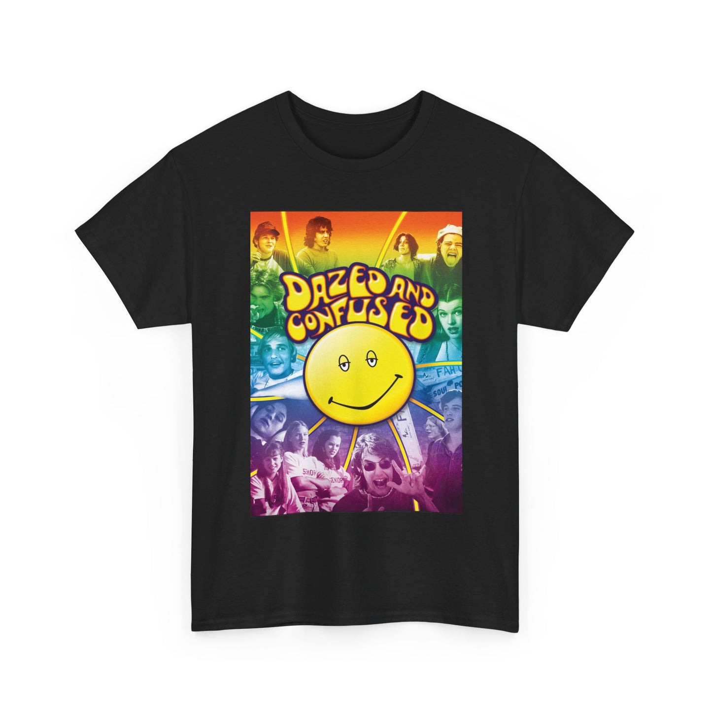 Dazed and Confused Tshirt Vintage Movie Poster Retro Unisex Heavy Cotton