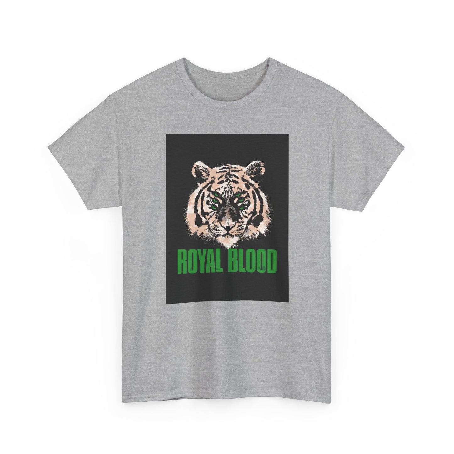 Royal Blood Tshirt Rock band Graphic Tiger Unisex Heavy Cotton Tee Vintage art