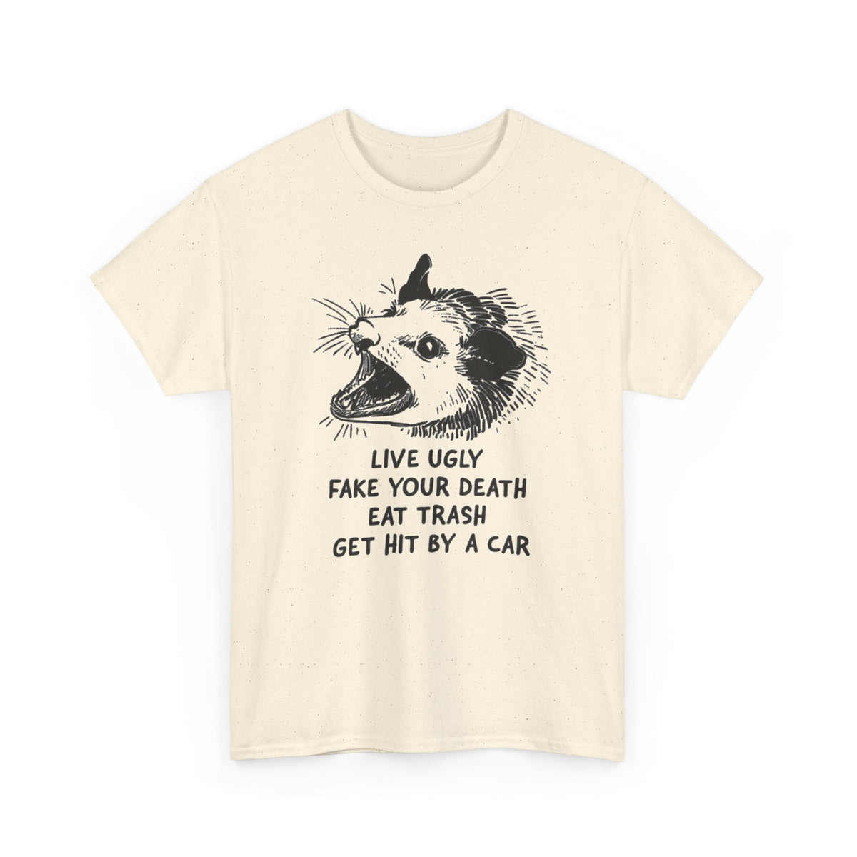Ugly Rat Quote T-Shirt, Funny Rodent Graphic Tee Men's Tee