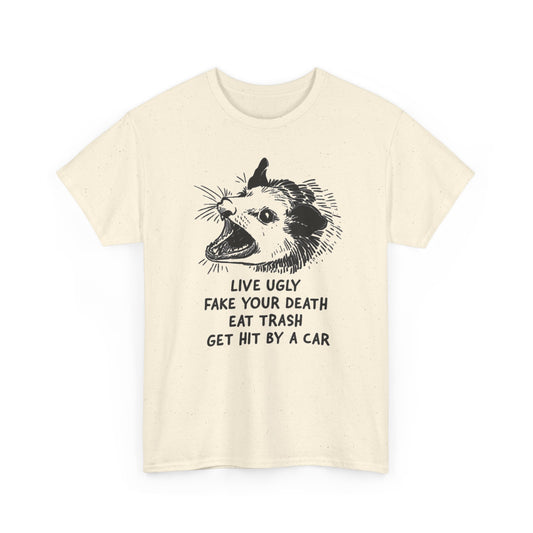 Ugly Rat Quote T-Shirt, Funny Rodent Graphic Tee Men's Tee