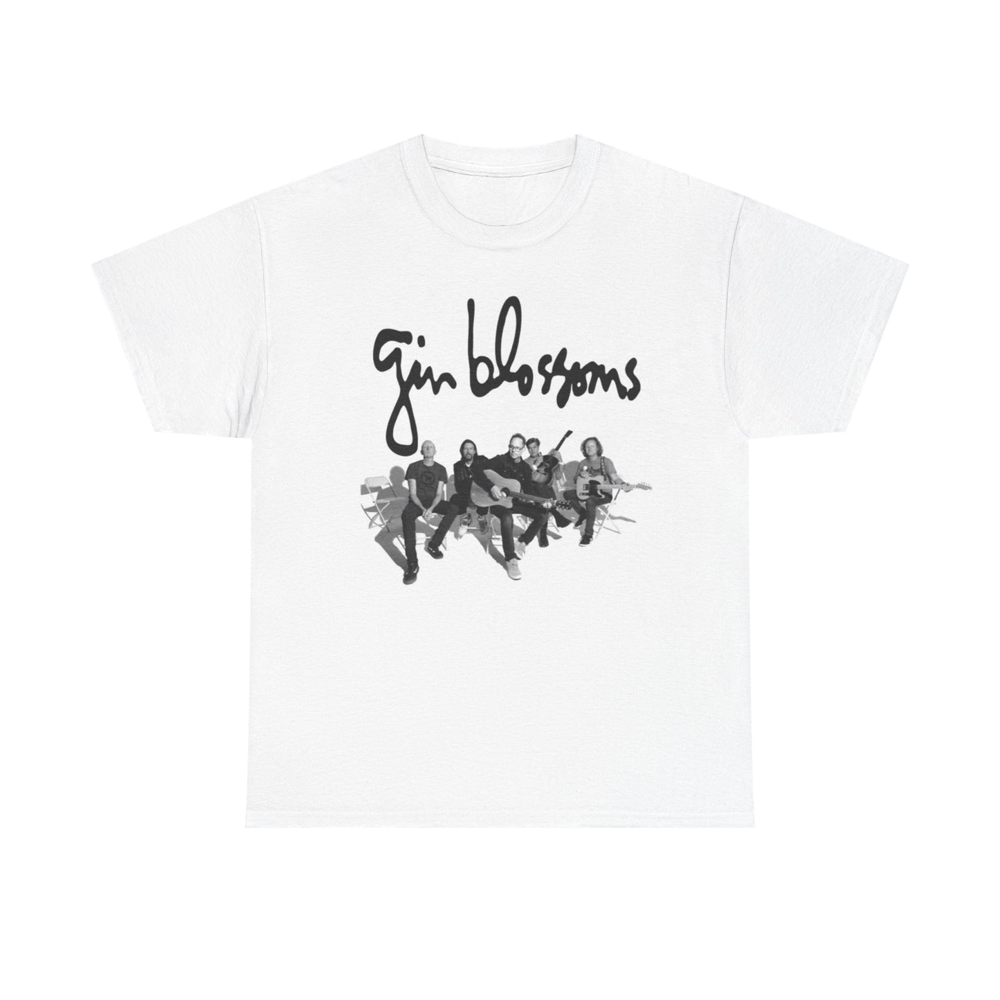Gin blossoms T-shirt vintage 90s classic rock retro Unisex Heavy Cotton Tee