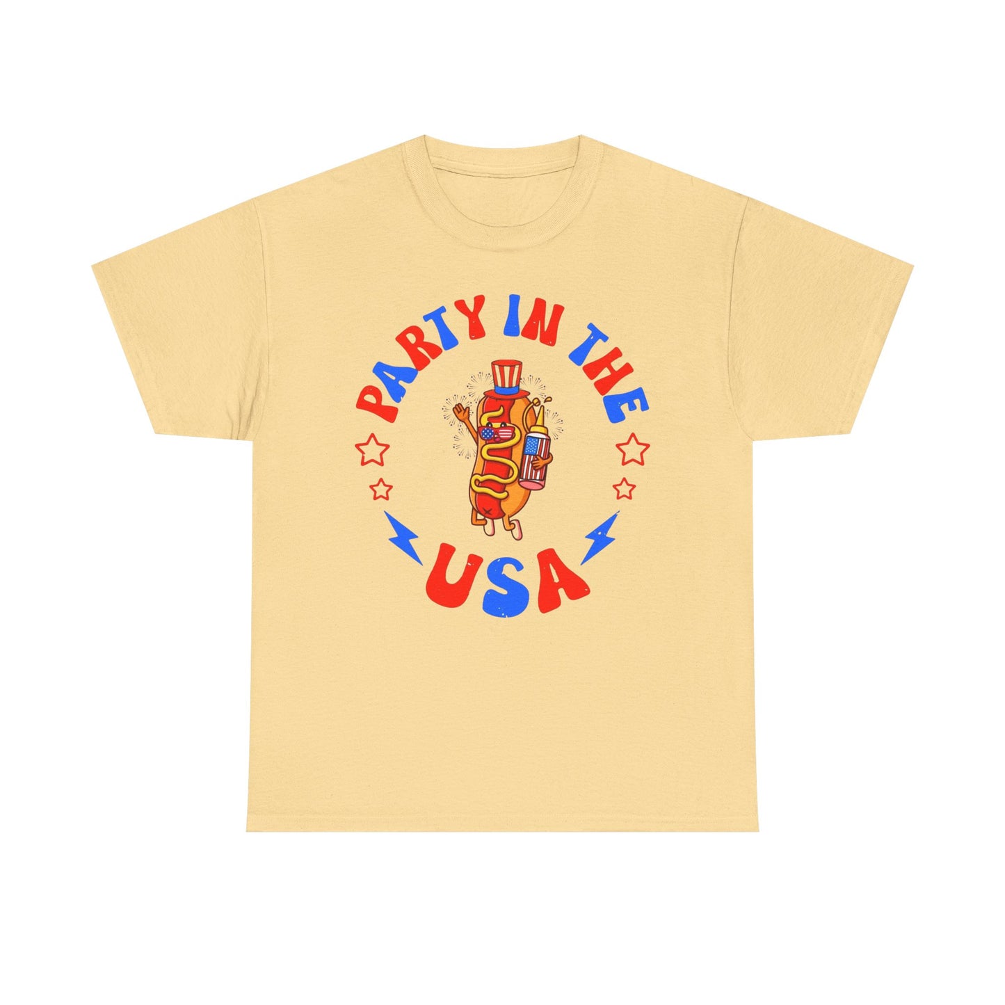 Party In The USA America Graphic T Shirt ADULT NEW