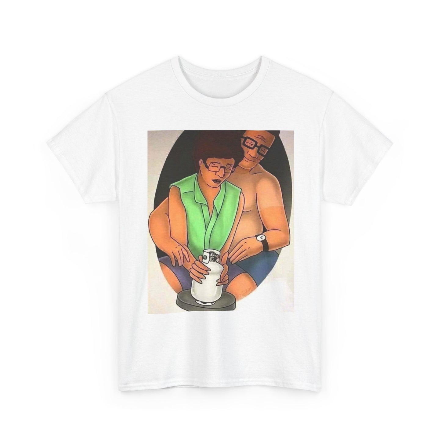 King Of The Hill Funny Propane Graphic T Shirt S-5XL Unisex Heavy Cotton Tee