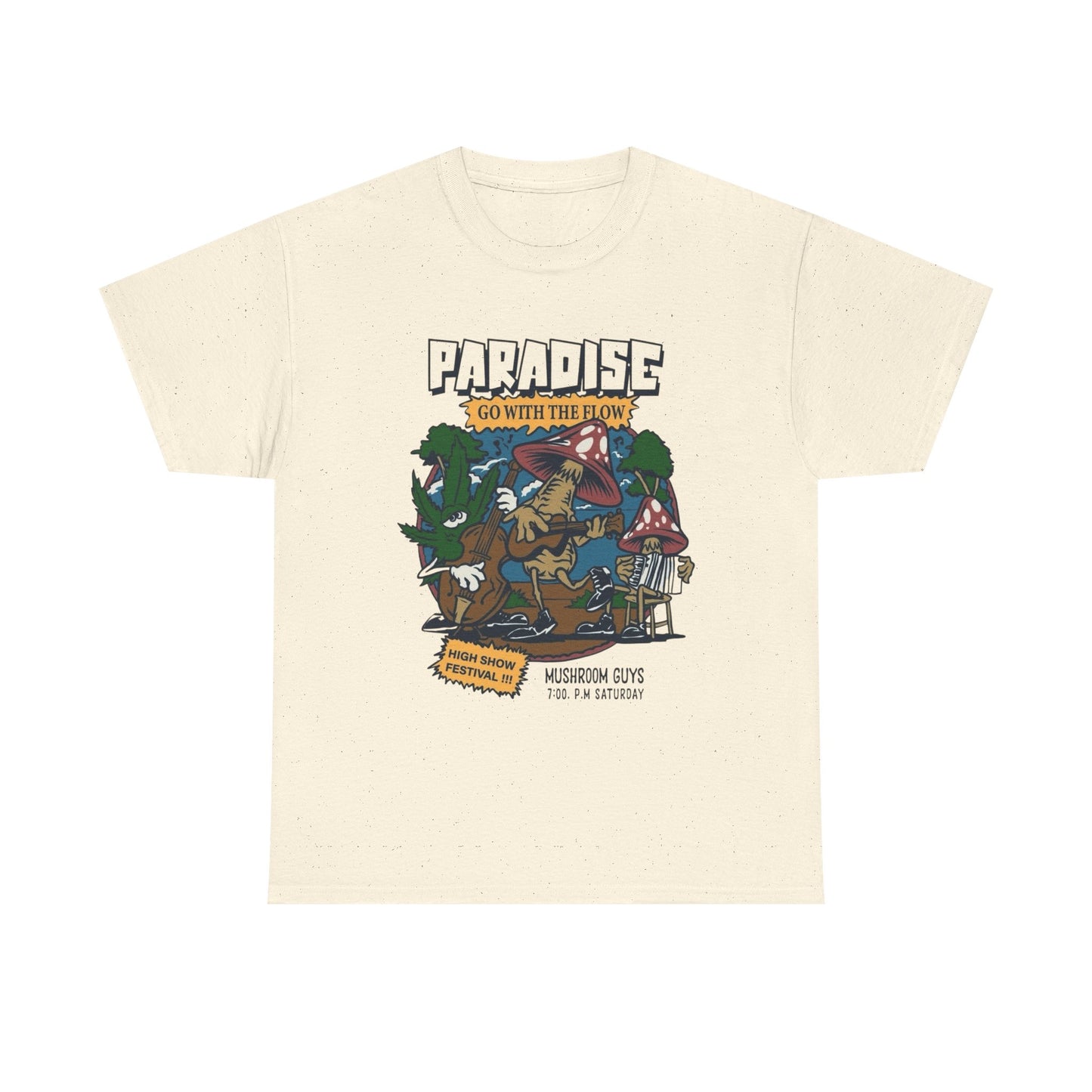Paradise Go With The Flow Graphic T Shirt NEW ADULT Tee