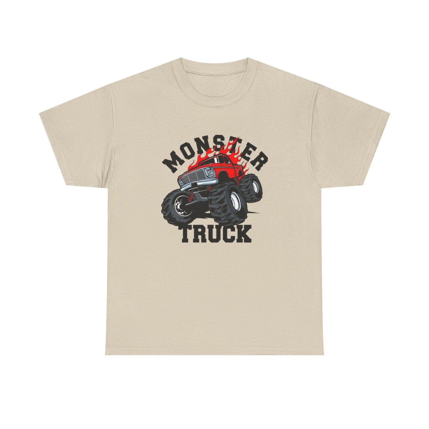 Monster Truck Graphic T Shirt Unisex Heavy Cotton Tee