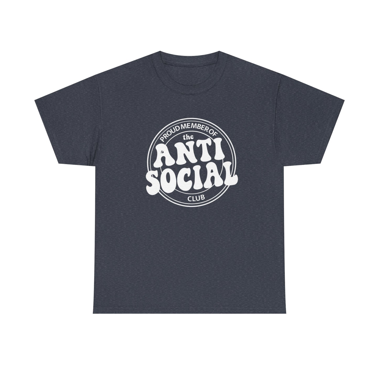 Anti Social Club Graphic T Shirt Unisex Heavy Cotton Tee