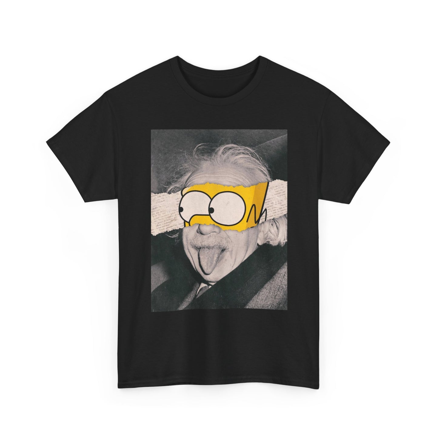 Albert Einstein Simpsons Funny Graphic T Shirt NEW Cotton Tee Gift