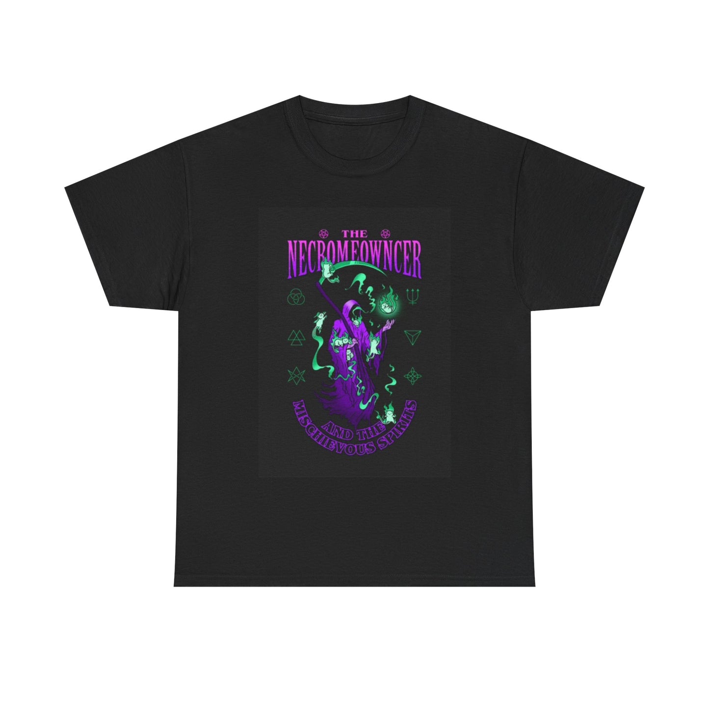 Wizards And Spirits Graphic Shirt Mystical Magic Unisex Heavy Cotton Tee