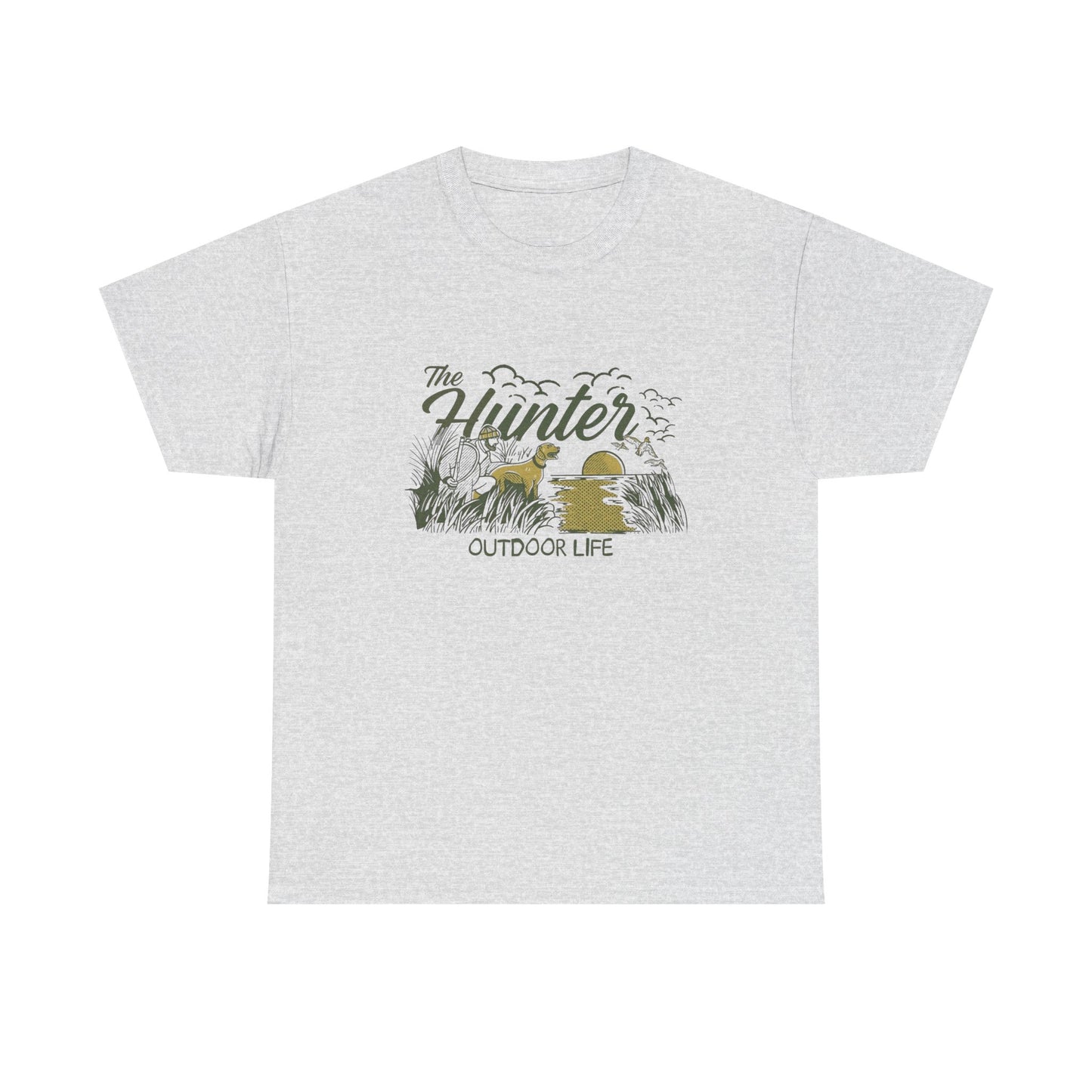 The Hunter Outdoor Club Graphic T Shirt Unisex Heavy Cotton Tee