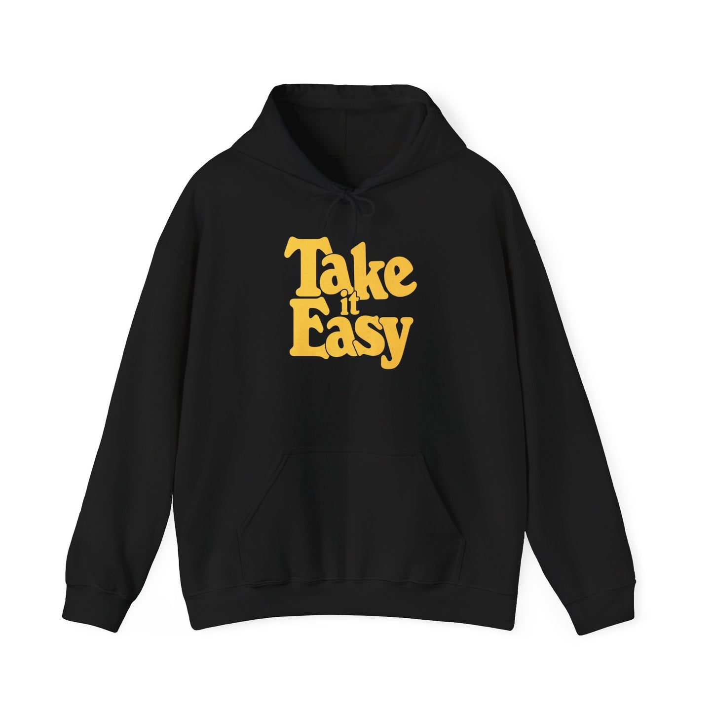 Take It Easy Graphic Hoodie Unisex Heavy Blend™ Hooded Sweatshirt