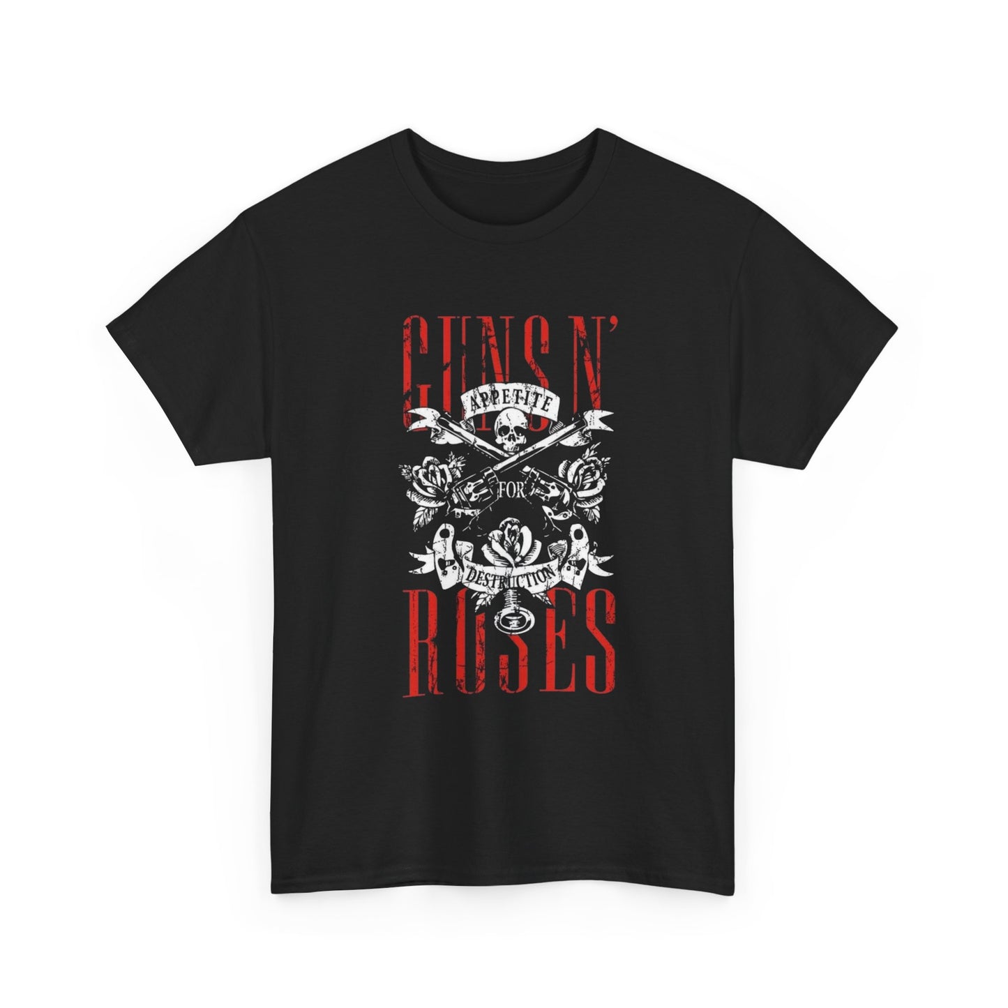 Guns N Roses Vintage Rock Graphic T Shirt Unisex Heavy Cotton Tee NEW