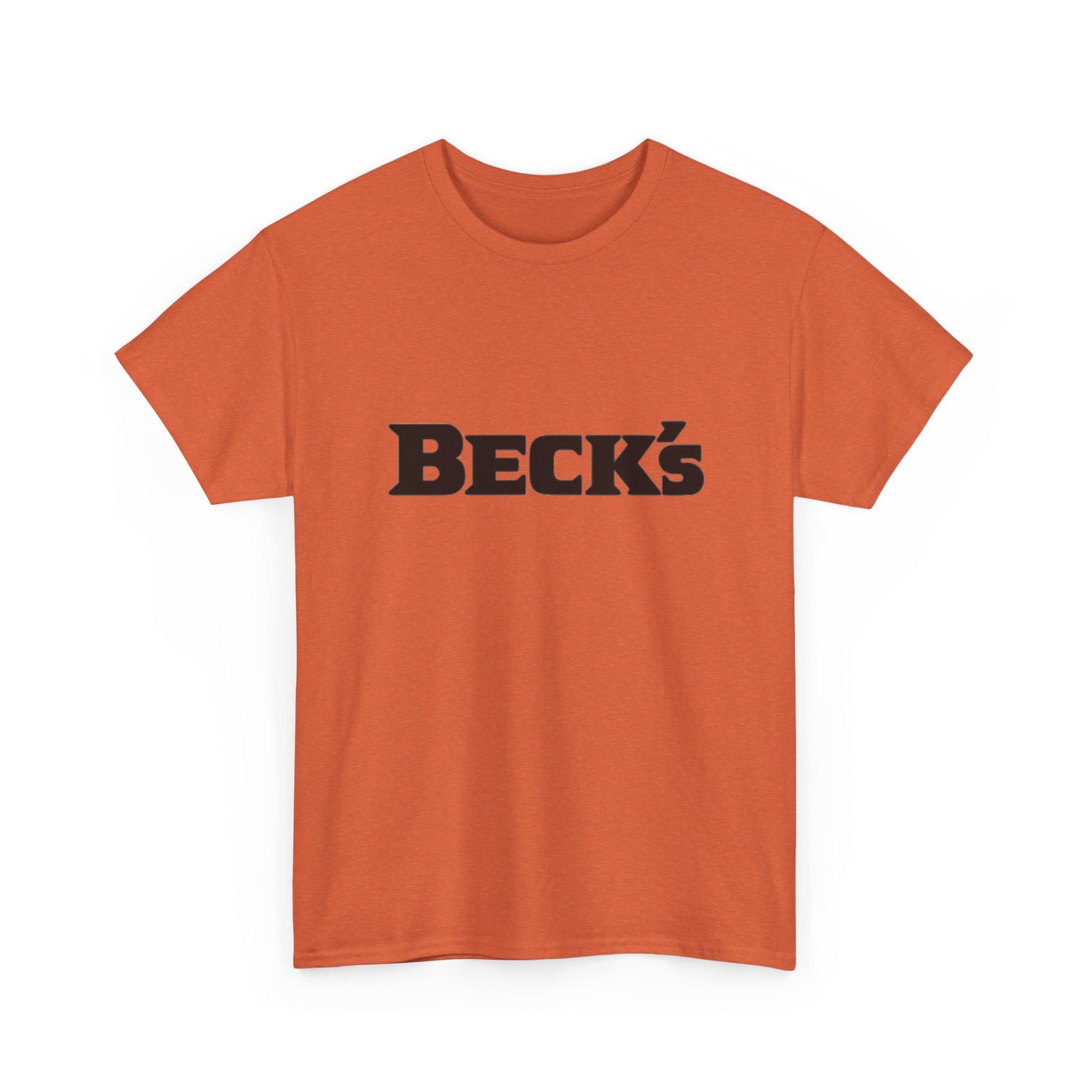 Becks Beer Vintage Tee Graphic T Shirt NEW Unisex Heavy Cotton Tee