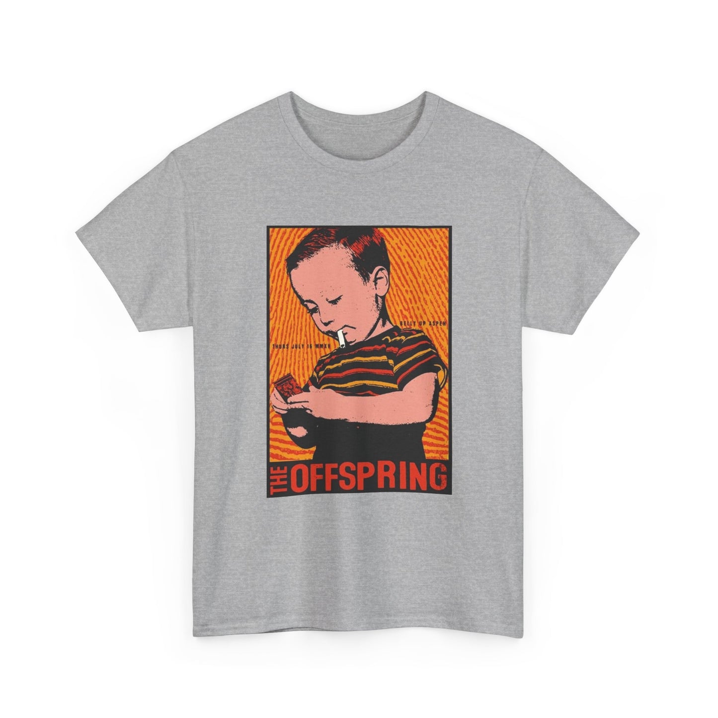 The offspring shirt vintage art retro cigarette band rock Unisex Heavy Cotton