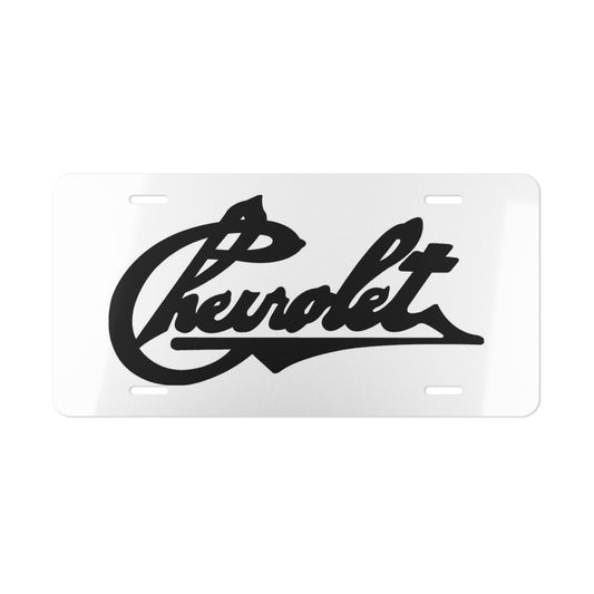 Chevrolet Classic License Plate USA MADE Detroit Muscle Vanity Plate