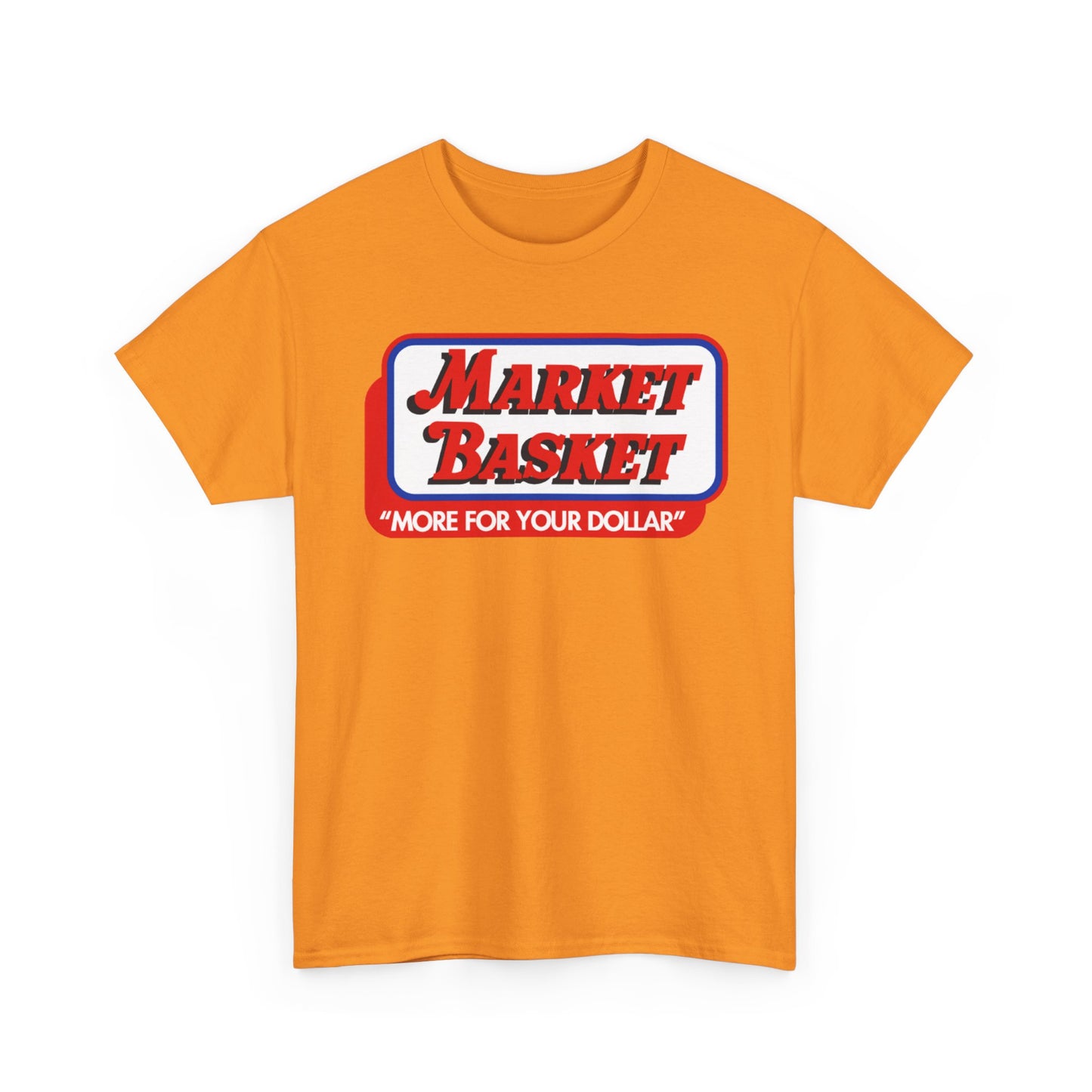 Boston vintage New England market basket patriots Heavy Cotton Tee