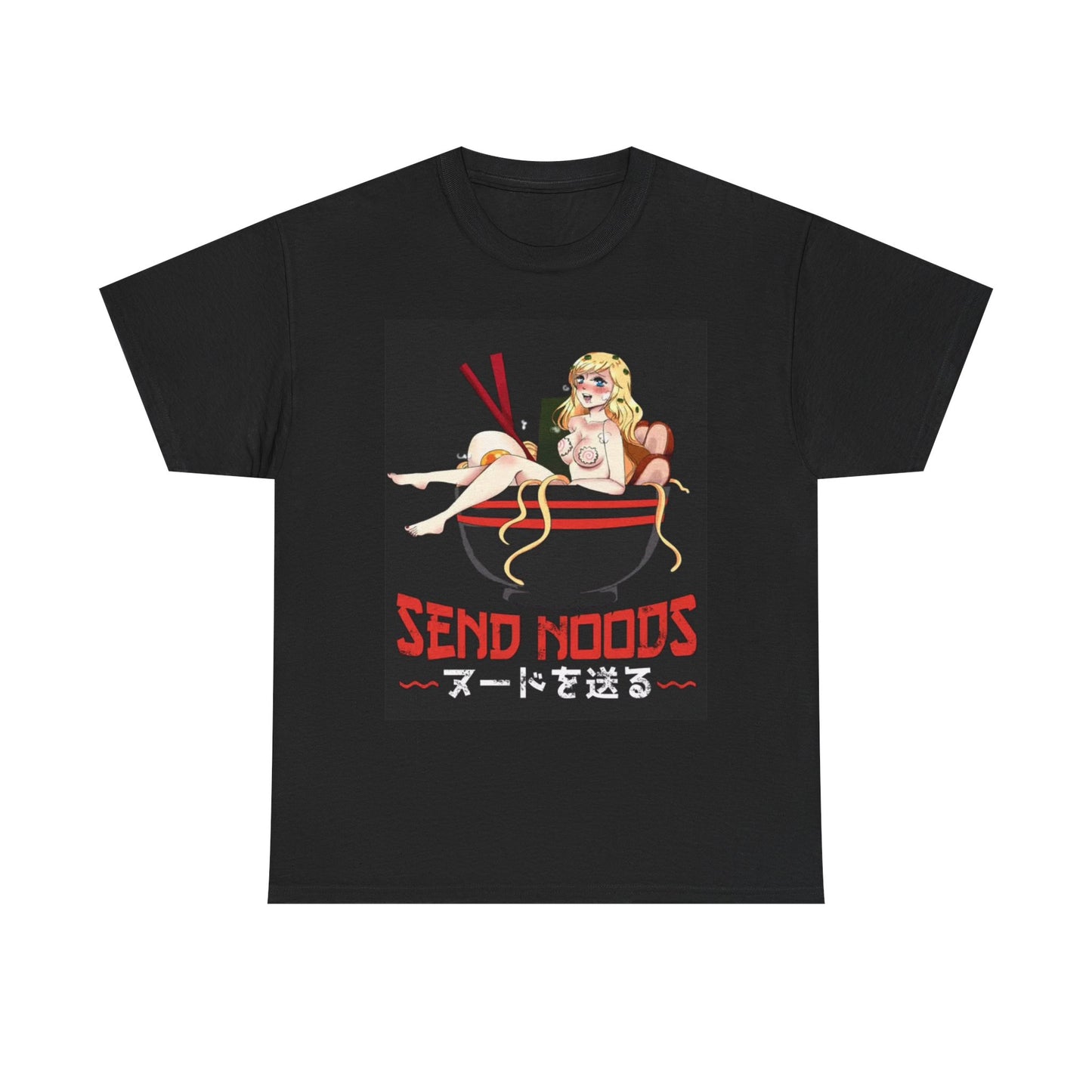 Waifu Anime T-shirt Girl Graphic Cartoon Retro Gaming Unisex Heavy Tee Gamer 41