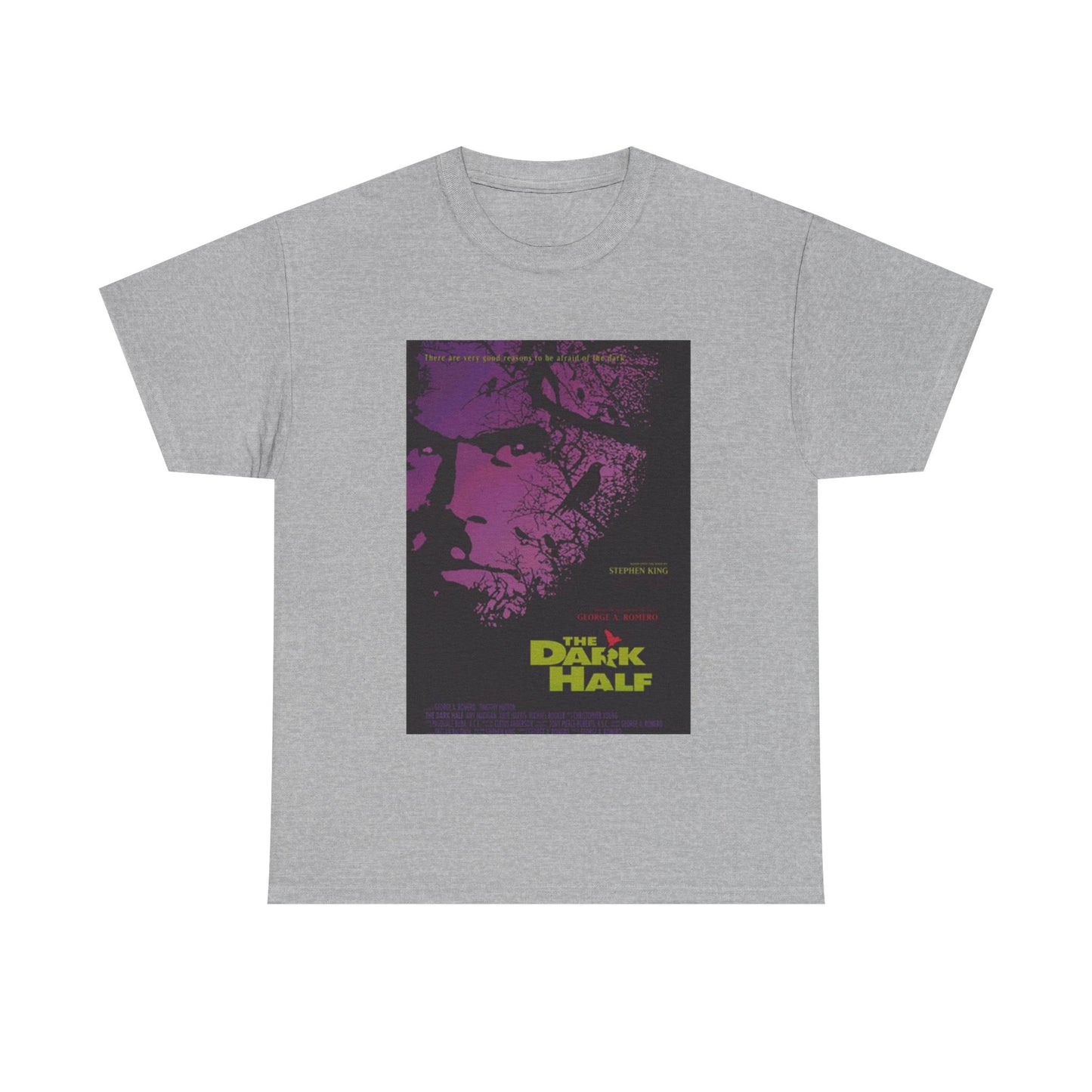The Dark Half Shirt Vintage Horror Movie Stephen King Retro Unisex Heavy Cotton