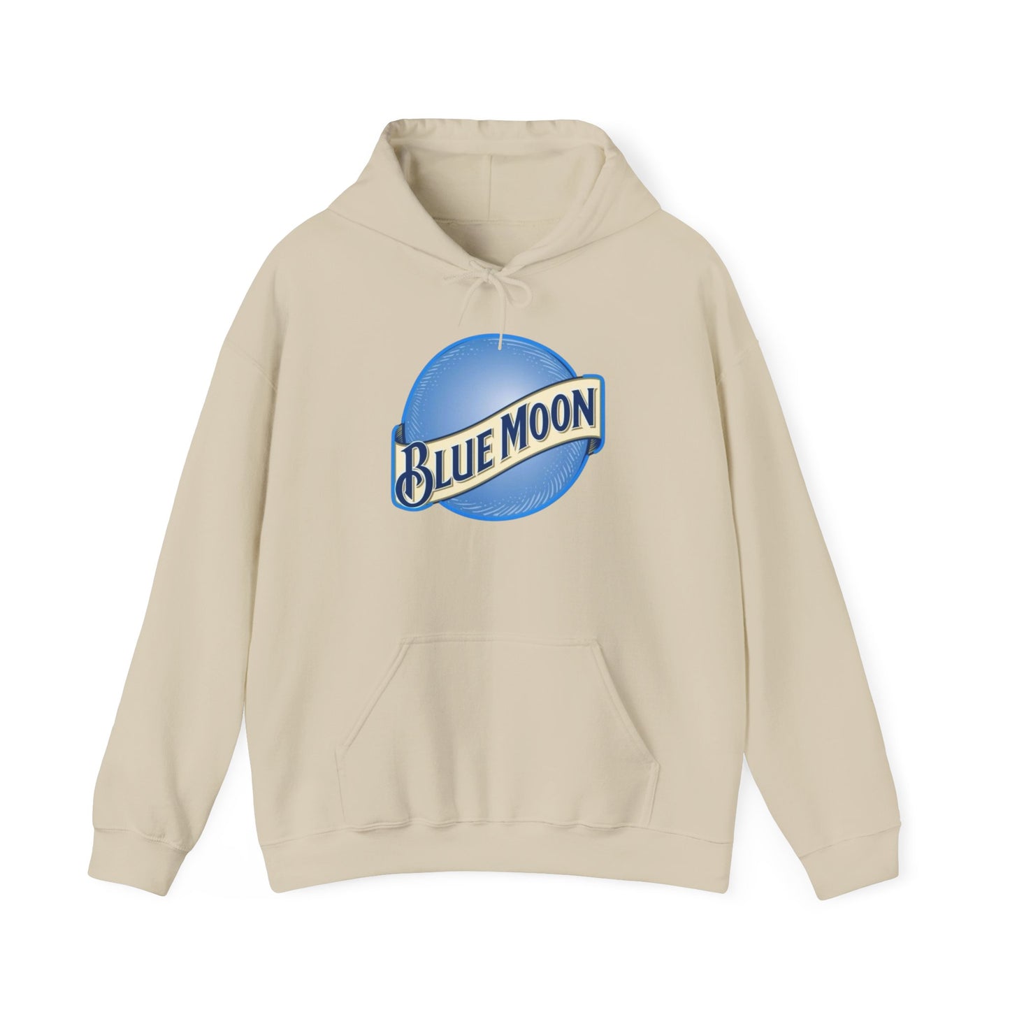Blue Moon Beer Graphic Hoodie Unisex Heavy Blend™ Hooded Sweatshirt
