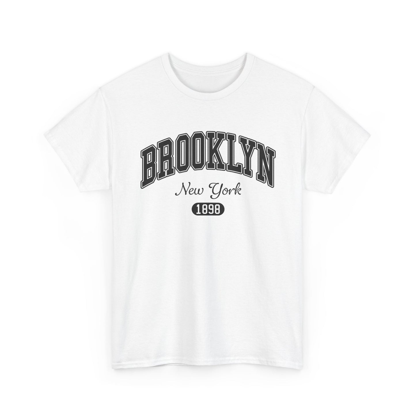 Brooklyn New York Graphic T Shirt Vintage Heavy Cotton Tee