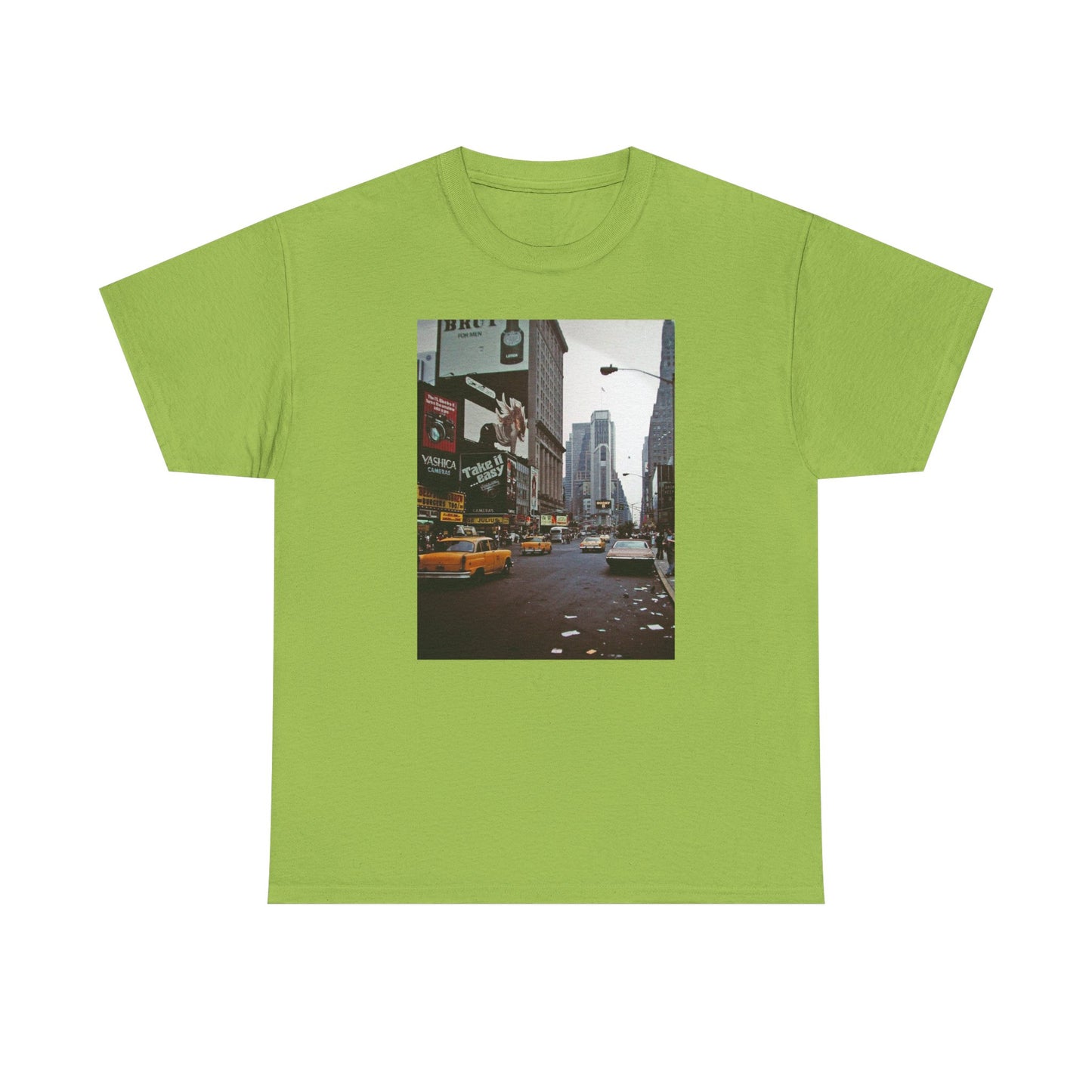 New York retro vintage supreme style Heavy Cotton Tee