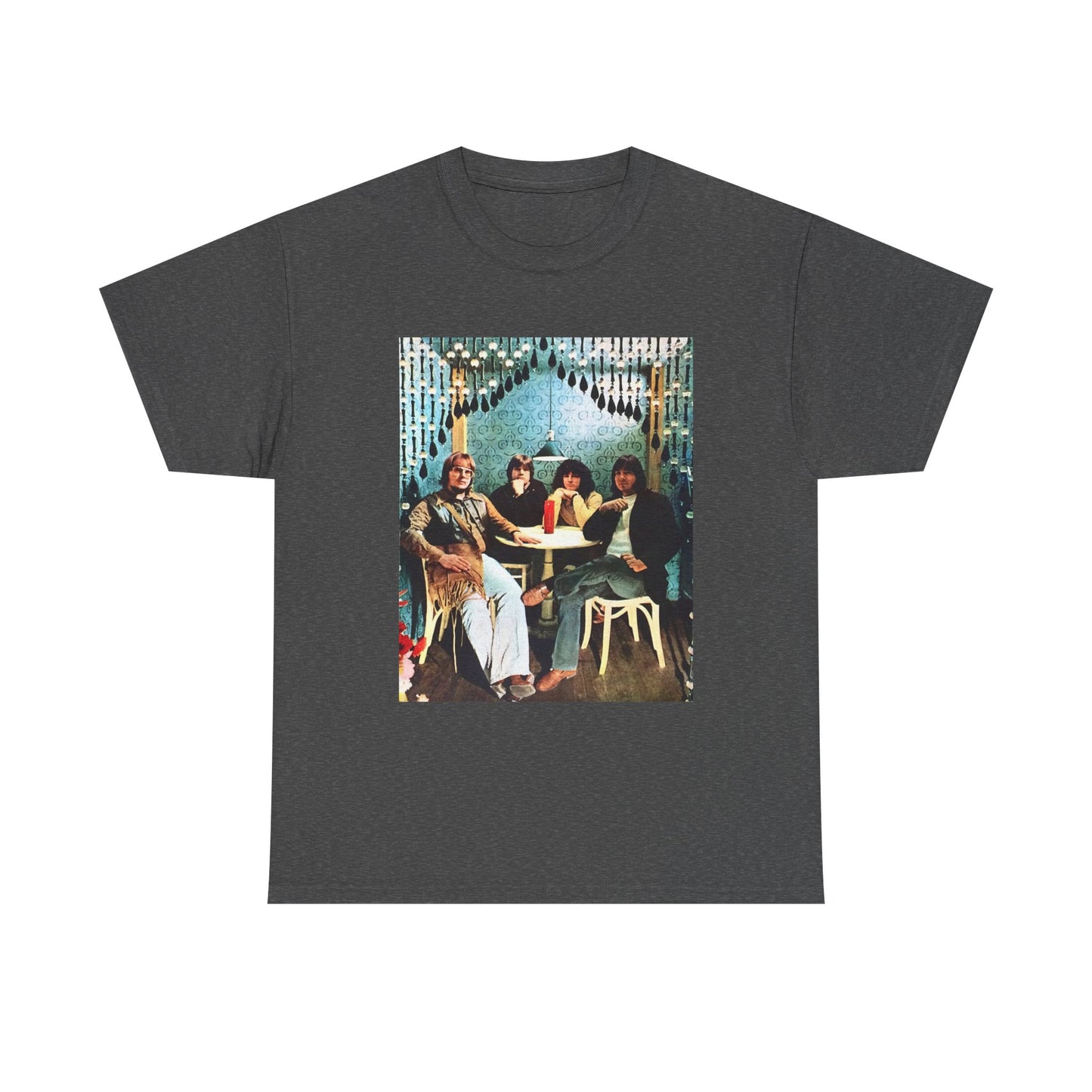 The guess who T-shirt vintage classic rock nostalgia Unisex Heavy Cotton Tee