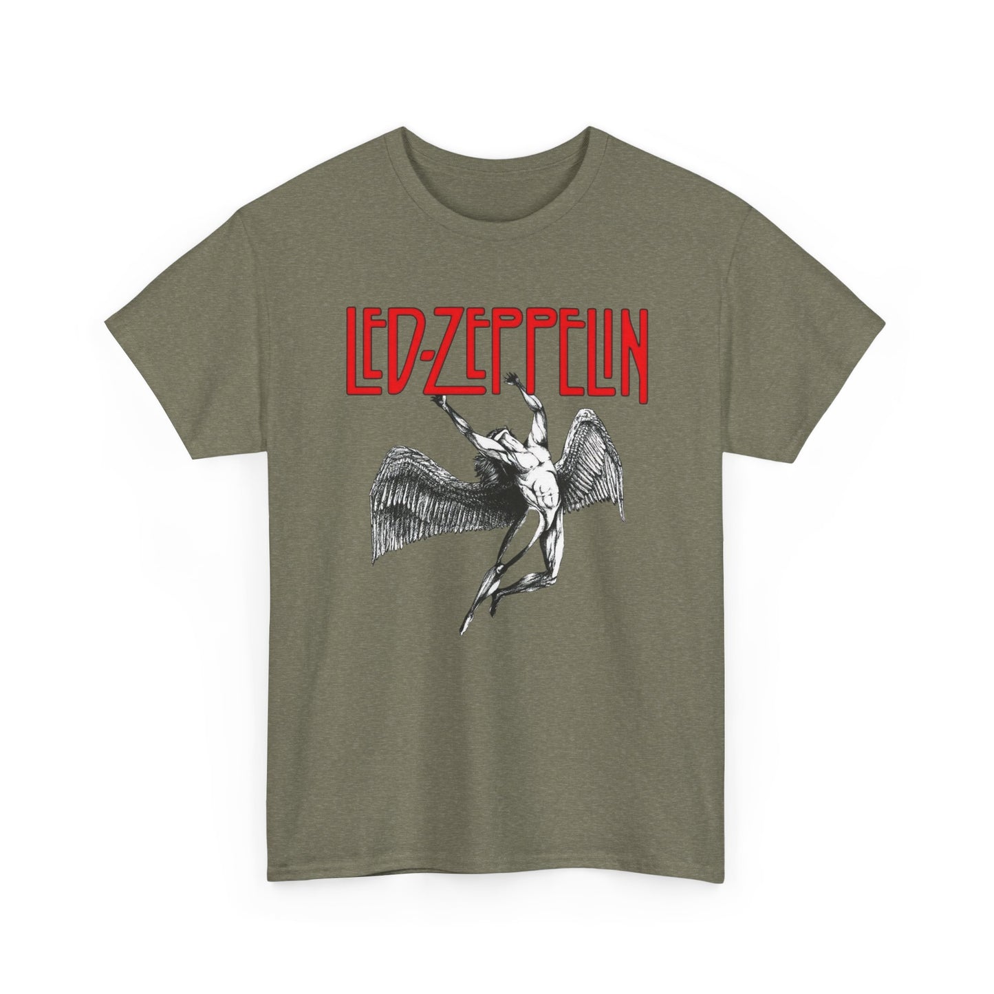 Zeppelin Vintage Rock Graphic T Shirt S-5XL Unisex Cotton