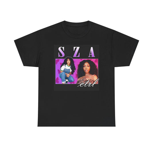 SZA Rap Hip Hop Graphic T Shirt Vintage Unisex Heavy Cotton Tee