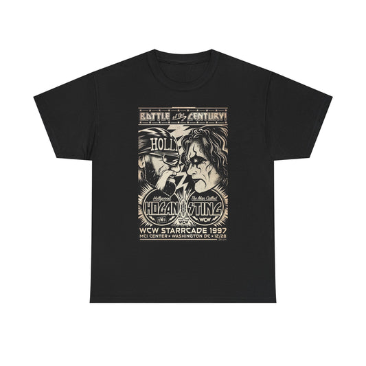 Hogan Vs Sting Graphic T Shirt Vintage Wrestling Retro 90s Unisex Heavy Cotton