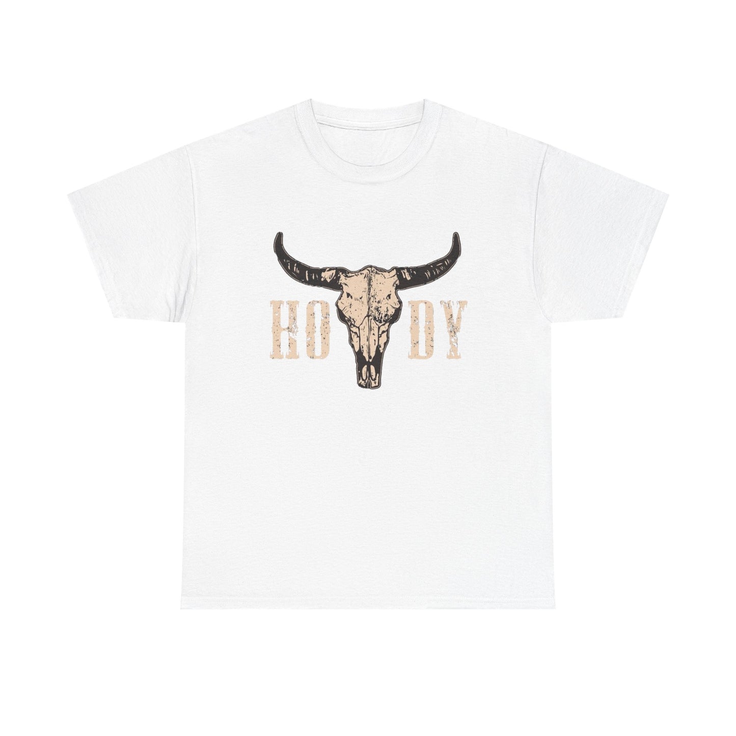 Howdy Country Western Graphic T Shirt Unisex Heavy Cotton Tee