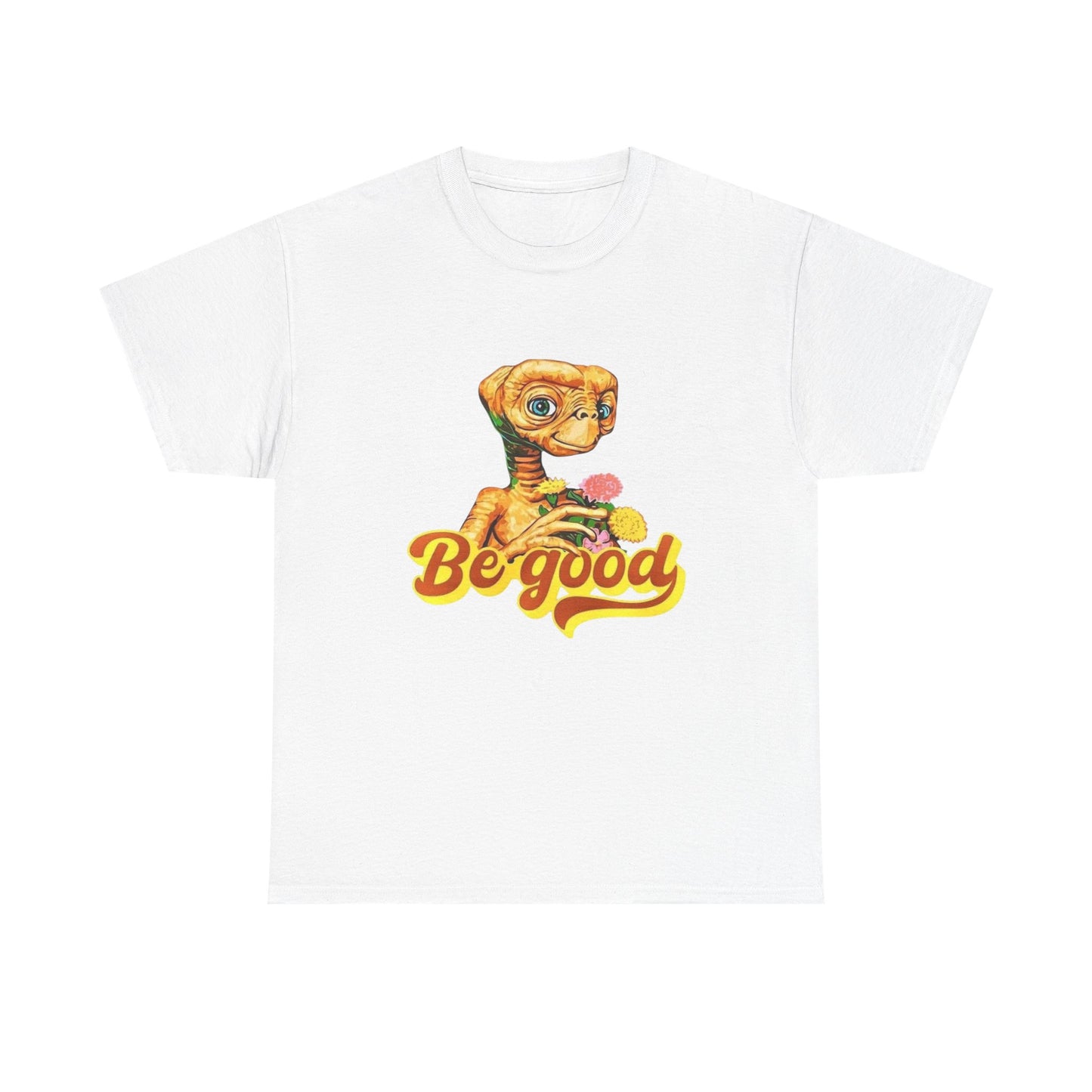 Be Good ET Alien Vintage Graphic T Shirt NEW ADULT Tee