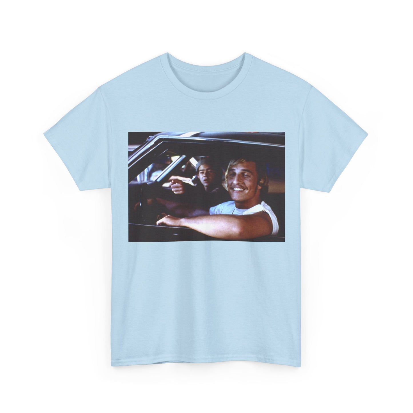 Dazed and Confused Tshirt Vintage Movie Poster Retro Texas Unisex Heavy Cottonn