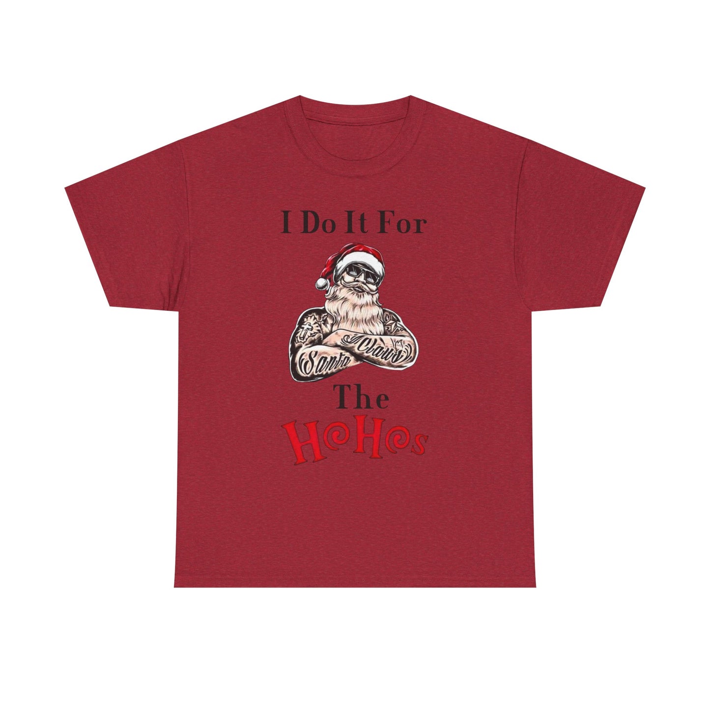 Hilarious Santa Claus Christmas Graphic T Shirt Unisex Heavy Cotton Tee GIFT NEW
