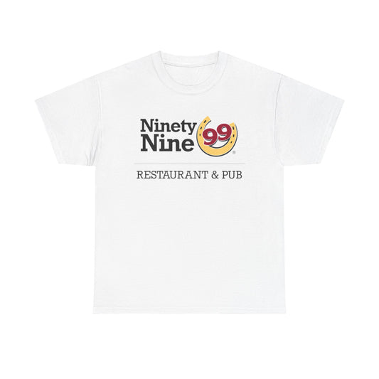 99 Restaurant Shirt Steakhouse New England Retro Graphic Unisex Heavy Cotton Tee