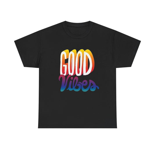 Good Vibes Graphic T Shirt Adult NEW