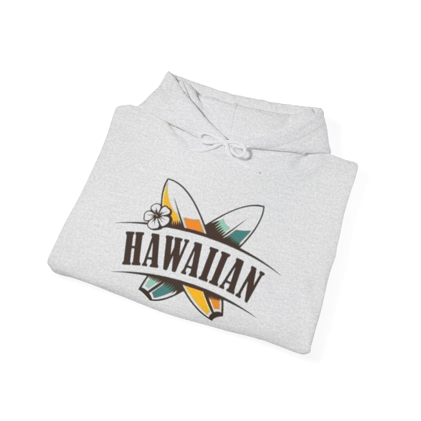 Hawaiian Surfing Club Hoodie Unisex Heavy Blend™ Hooded Sweatshirt Sweater