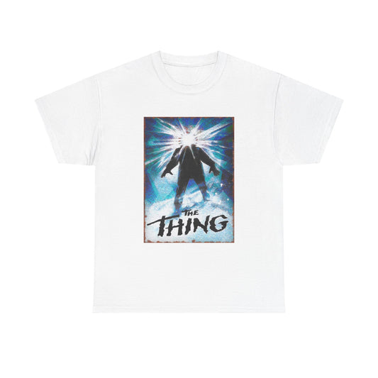 The Thing Movie Poster Tshirt Vintage Retro Graphic 90s Unisex Heavy Cotton Tee