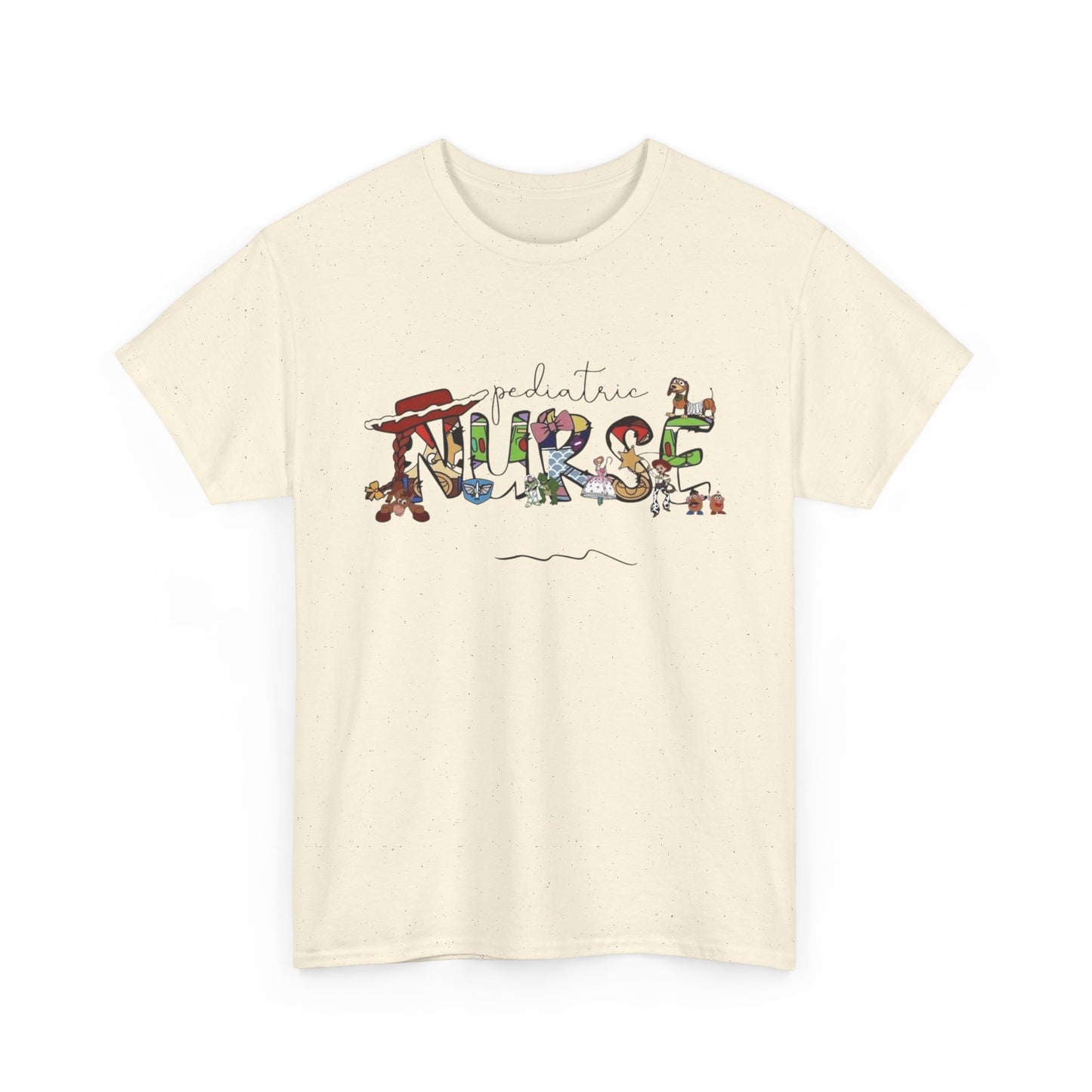 Pediatric Nurse Toy Graphic T Shirt NEW Unisex Heavy Cotton Tee