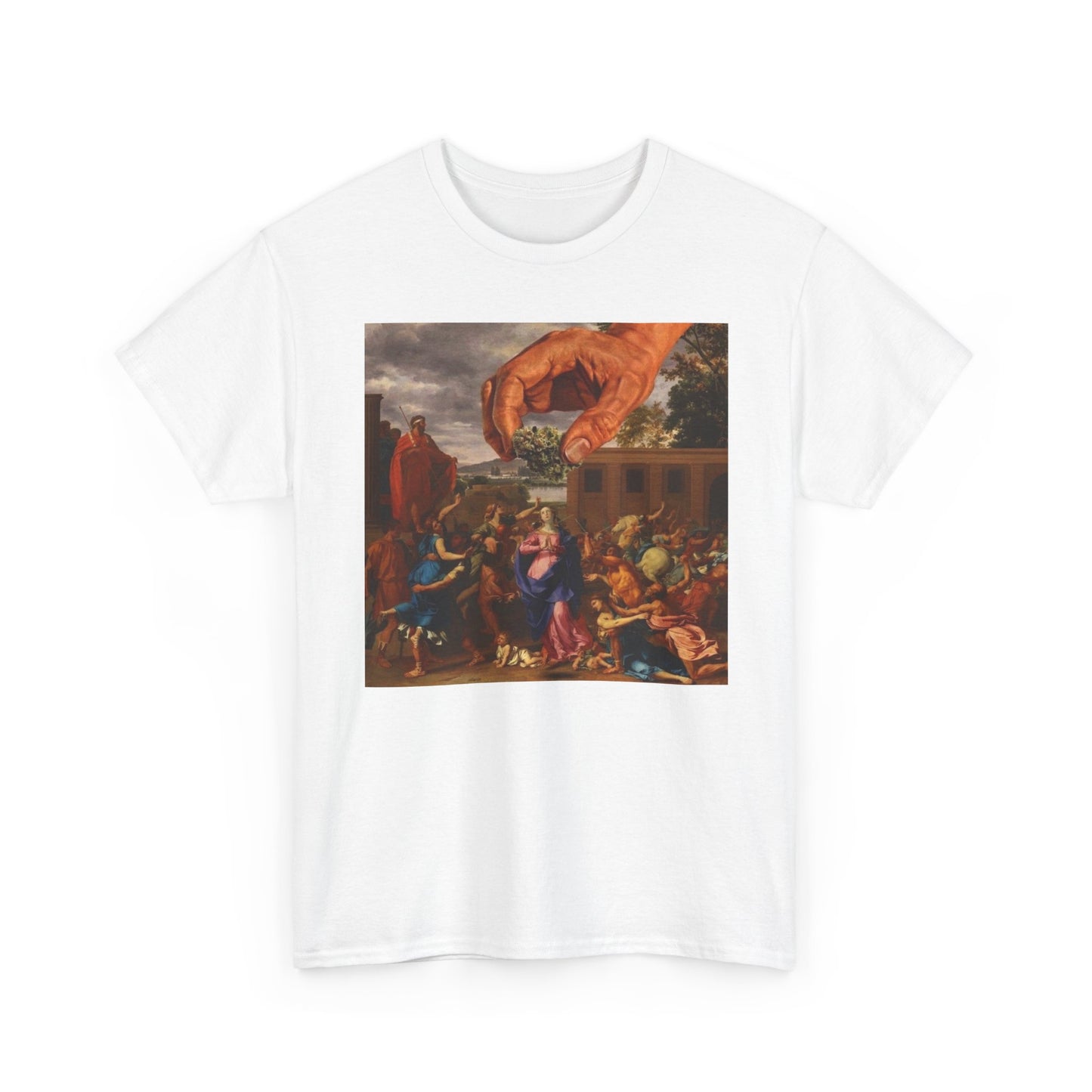 The Weed Gods Painting Graphic T-Shirt Womens Comfy Cotton Tee NEW