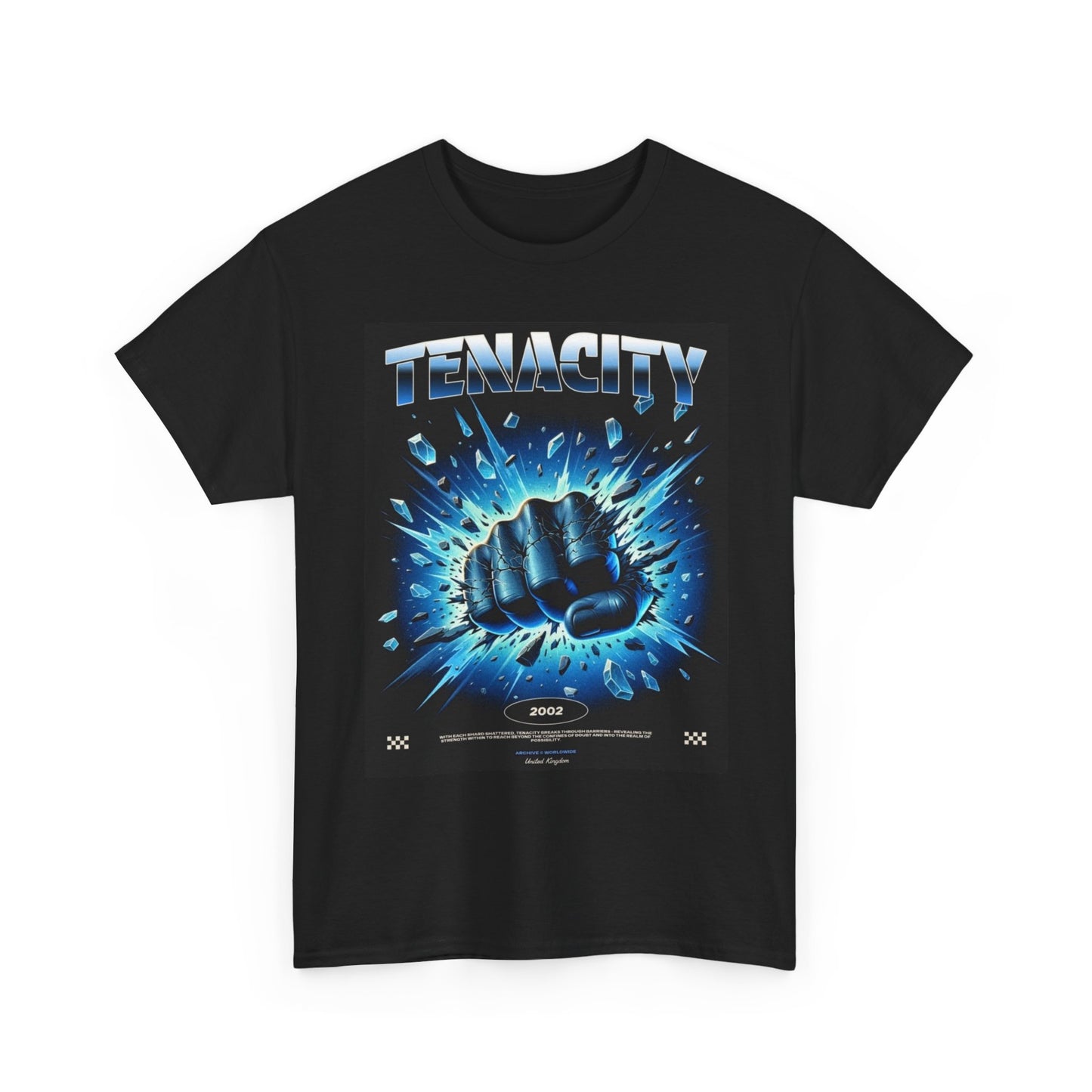 Tenacity Breakthrough Graphic T Shirt Apparel Heavy Cotton Tee Small-5xl NEW