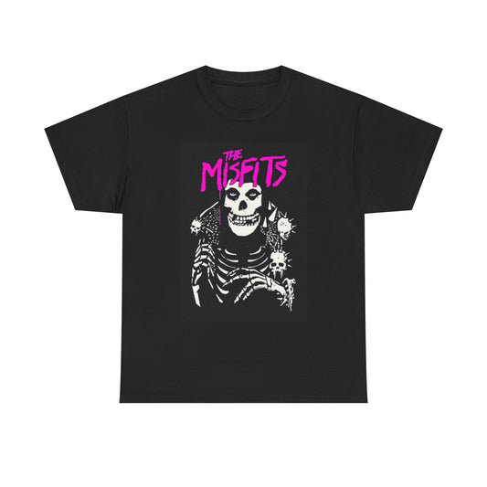 The Misfits Graphic T Shirt Vintage Retro Rock Metal Unisex Heavy Cotton Tee