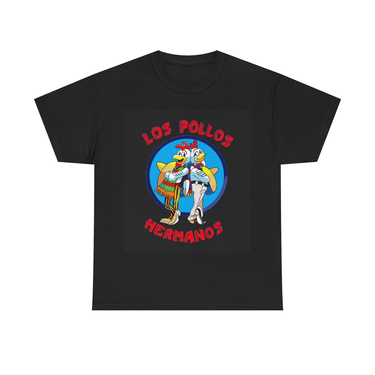 Breaking Bad Tshirt Los Pollos Graphic Tv Series Unisex Heavy Cotton Tee