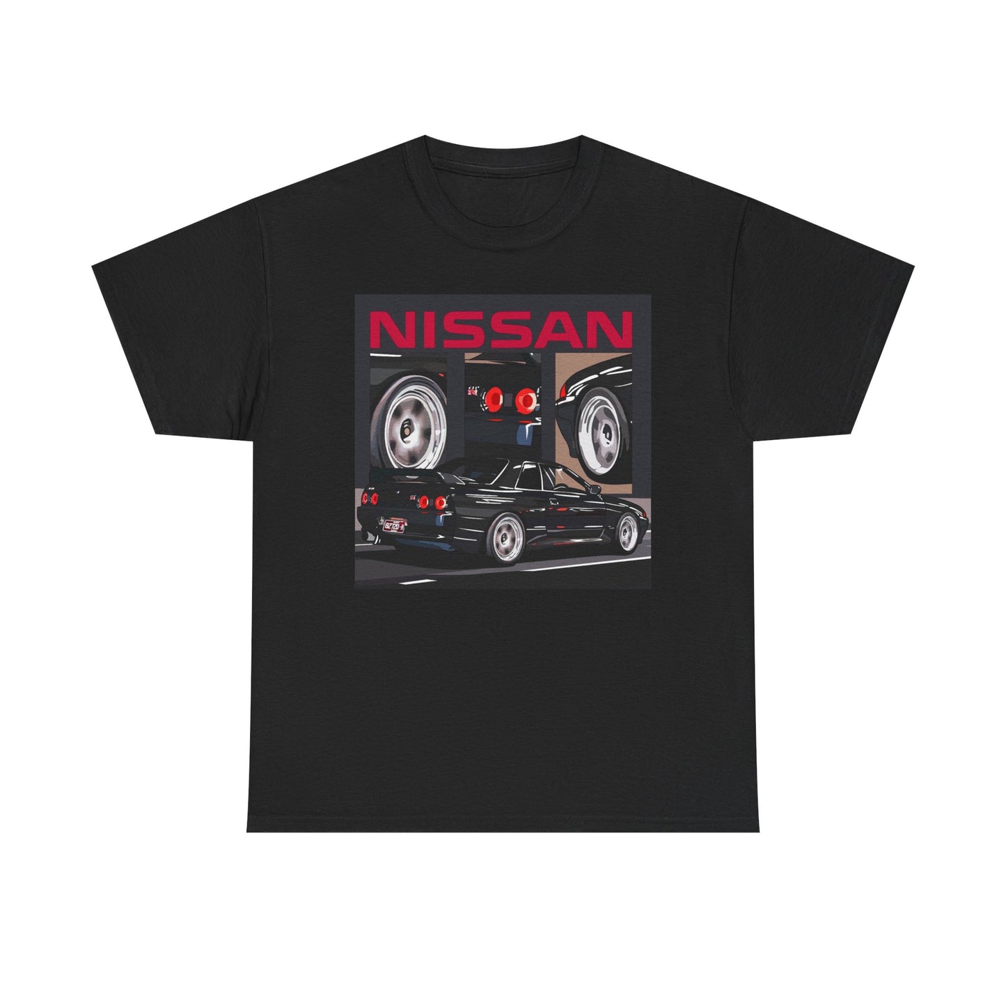 Nissan Skyline GTR Graphic T Shirt Unisex Heavy Cotton Tee Gift Vintage