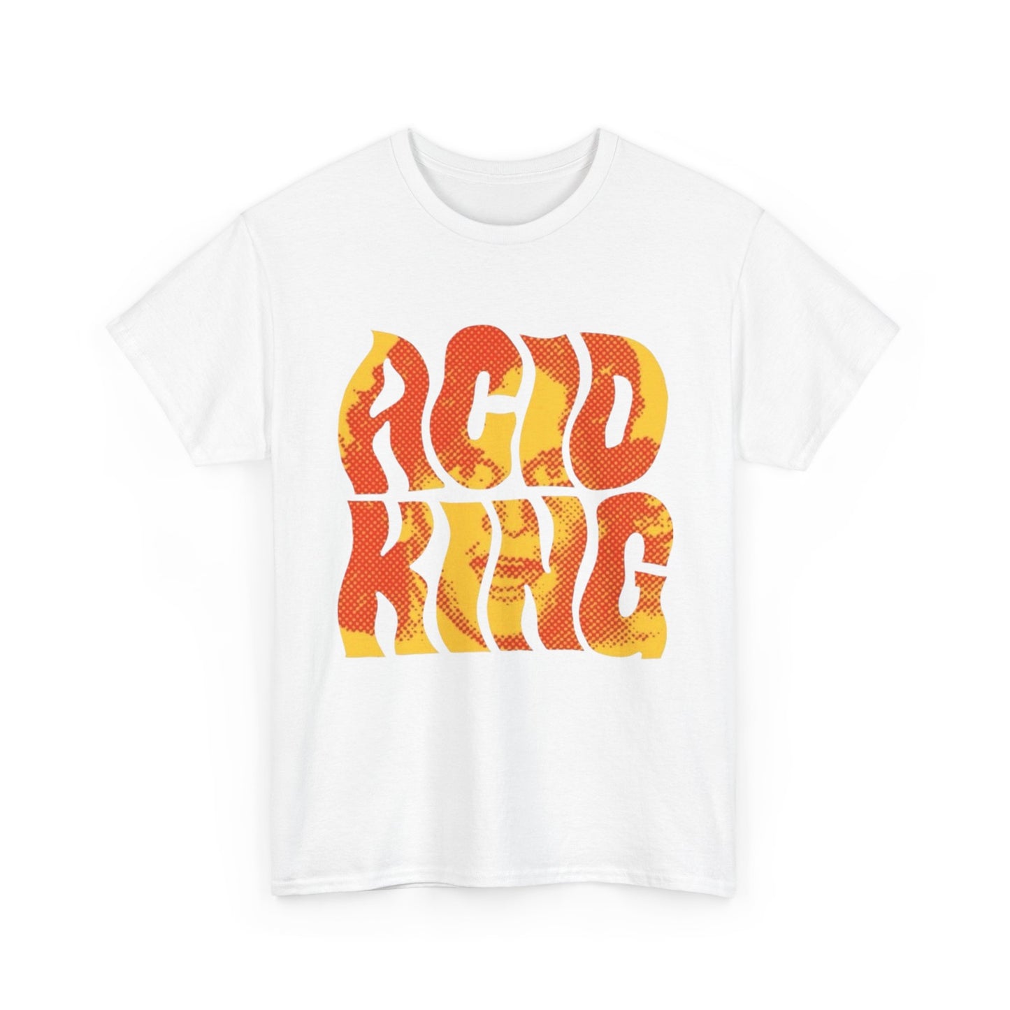 Acid King Vintage Graphic T Shirt Unisex Heavy Cotton Tee