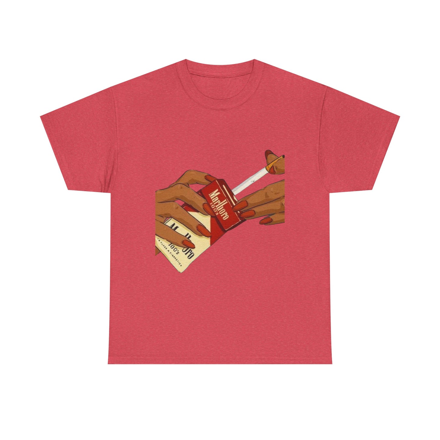 Vintage Cigarettes Graphic T Shirt NEW Adult Unisex Heavy Cotton Tee