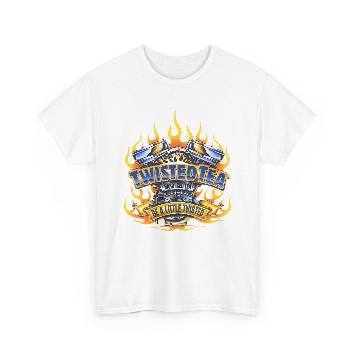 Twisted Tea Hard Graphic T Shirt Unisex Heavy Cotton Tee NEW