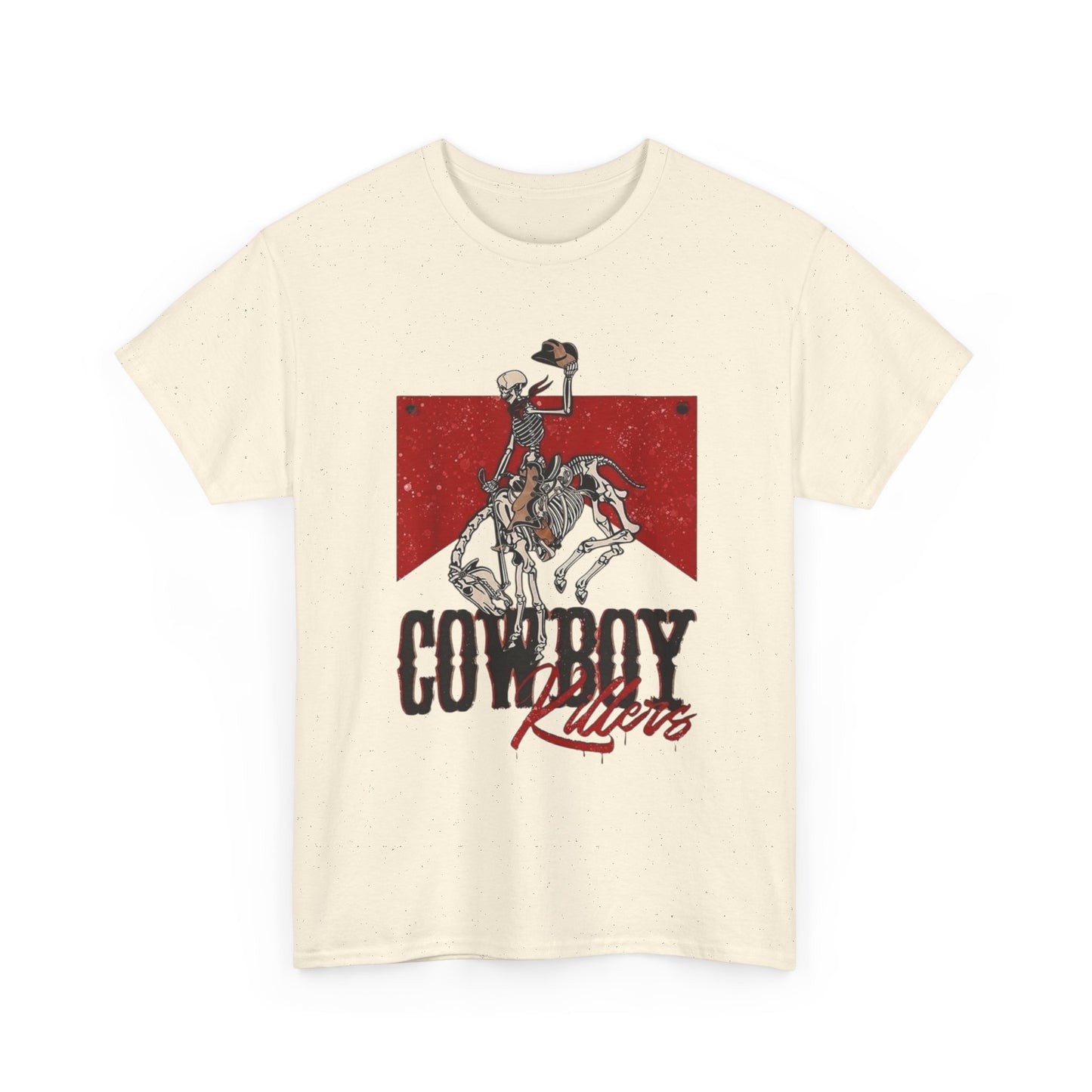 Cigarette Cowboy Killers Graphic T Shirt Unisex Heavy Cotton Tee