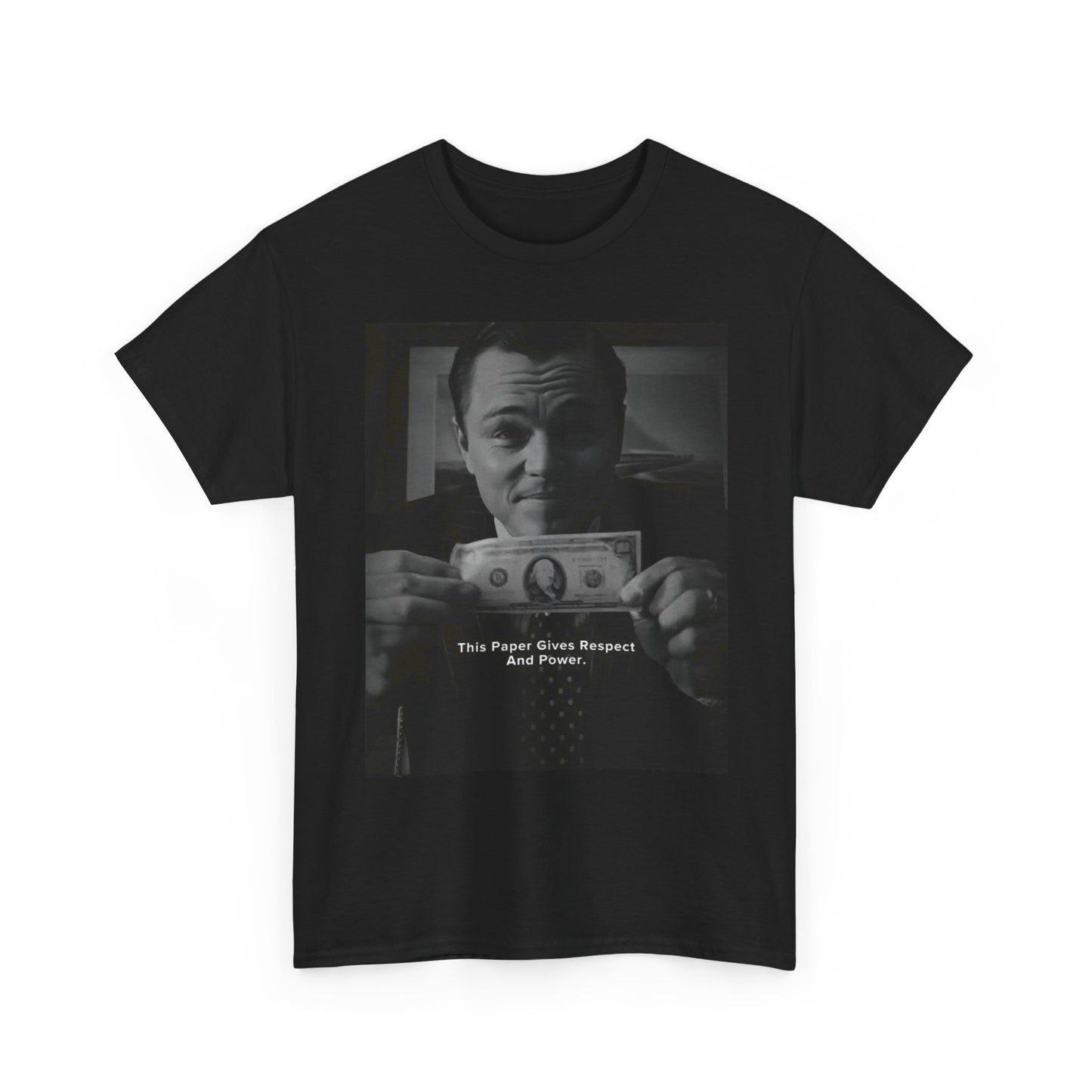 The Wolf Of Wall Street Graphic T Shirt S-5XL Unisex Heavy Cotton Tee