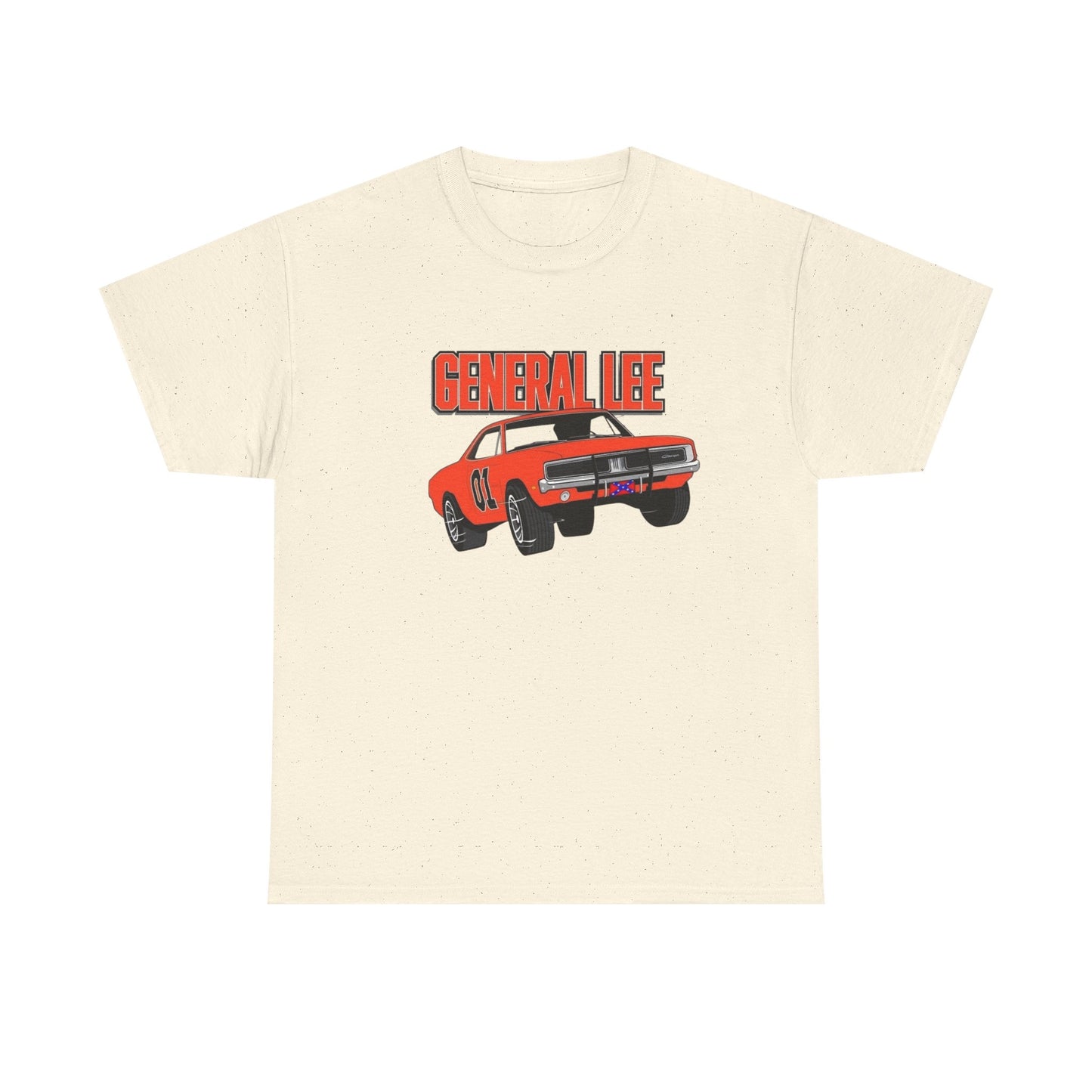 General Lee Charger Vintage Graphic T Shirt NEW ADULT