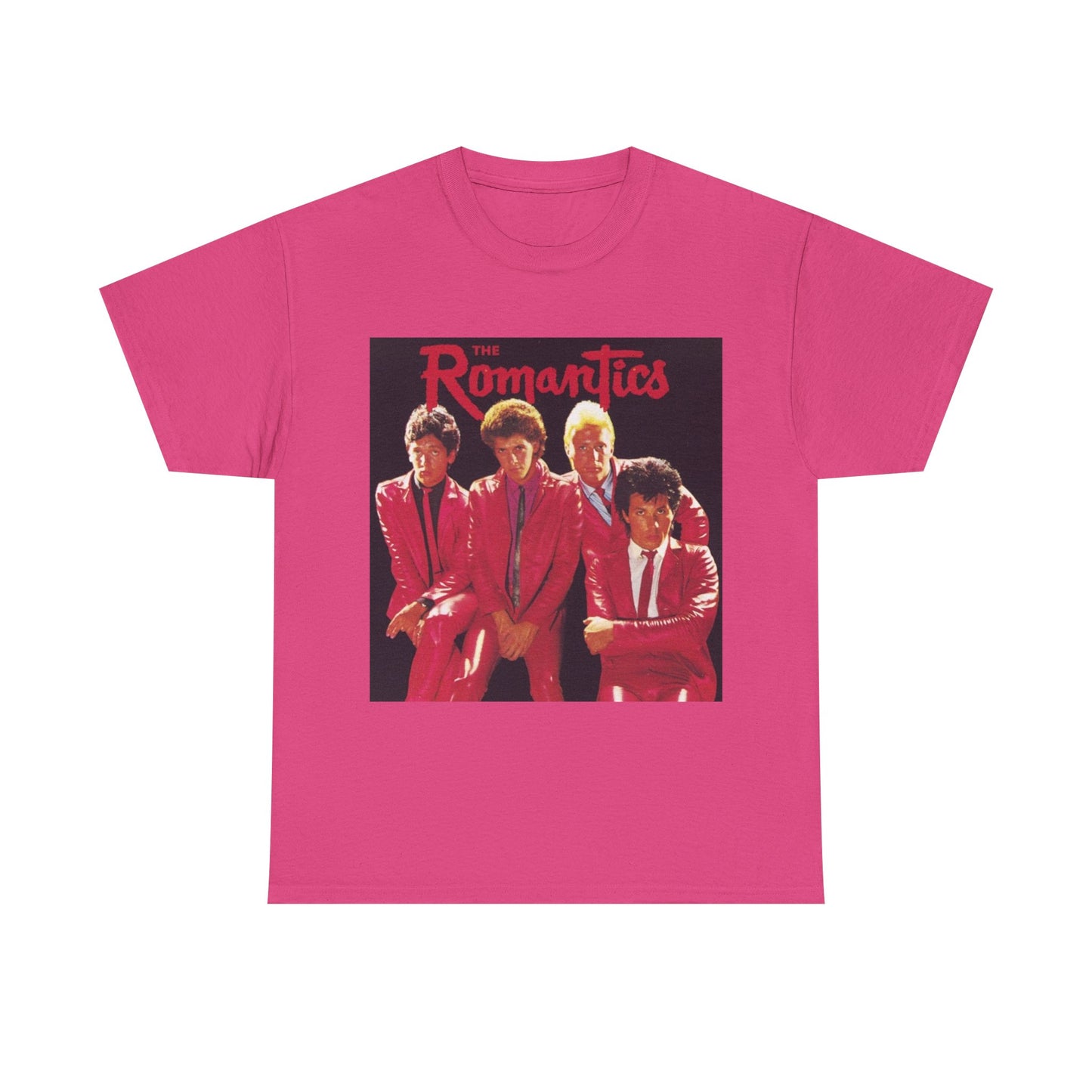 The Romantics Tshirt Vintage Band Poster Retro Unisex Heavy Cotton Tee
